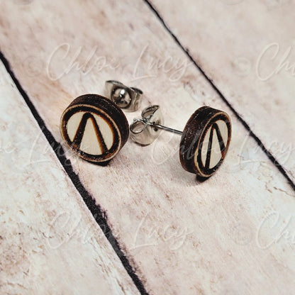 Borderlands Vault Hunter Stud Earrings - Chloe and Lucy