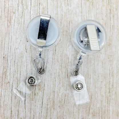 Doctor Who TARDIS Badge Reel - Chloe and Lucy